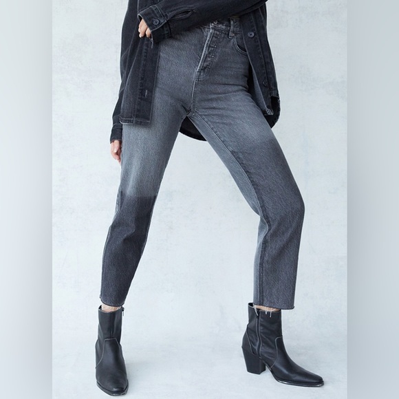 Pacsun High Waisted Straight Leg Jeans - Picture 1 of 3